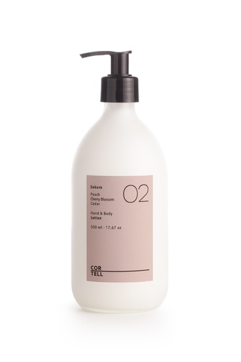 [COR- HL 002] Hand &amp; Body Lotion 002 - SAKURA